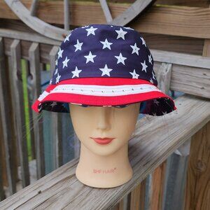 Ladies American Bucket Hat NEW